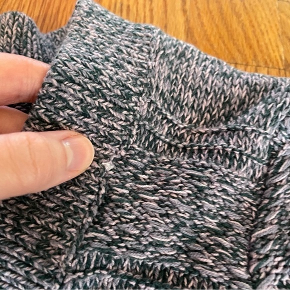 NEW NWT SONOMA Allover Stitch Cardigan Teal Lilac Lavender Pink Open Sweater XS - Picture 13 of 14